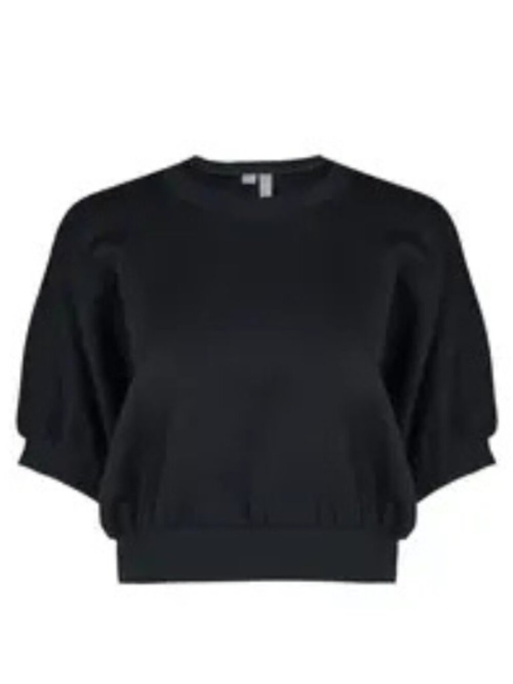 Sweaty Betty NWT Women's Black SOPHIA Short Sleeve Top, Size XXL